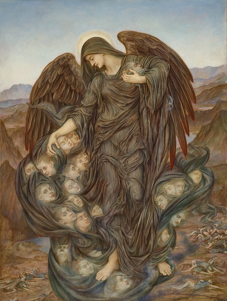 Evelyn de Morgan - Il campo degli uccisi, 1916